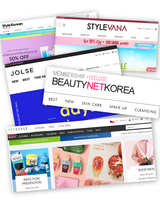 Eshopy_KMB verze na vysku 2 Eshopy s korejskou kosmetikou